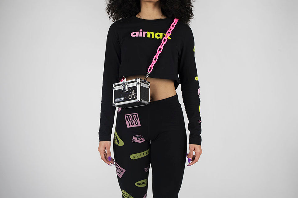 Load image into Gallery viewer, Pink Plastic Chain