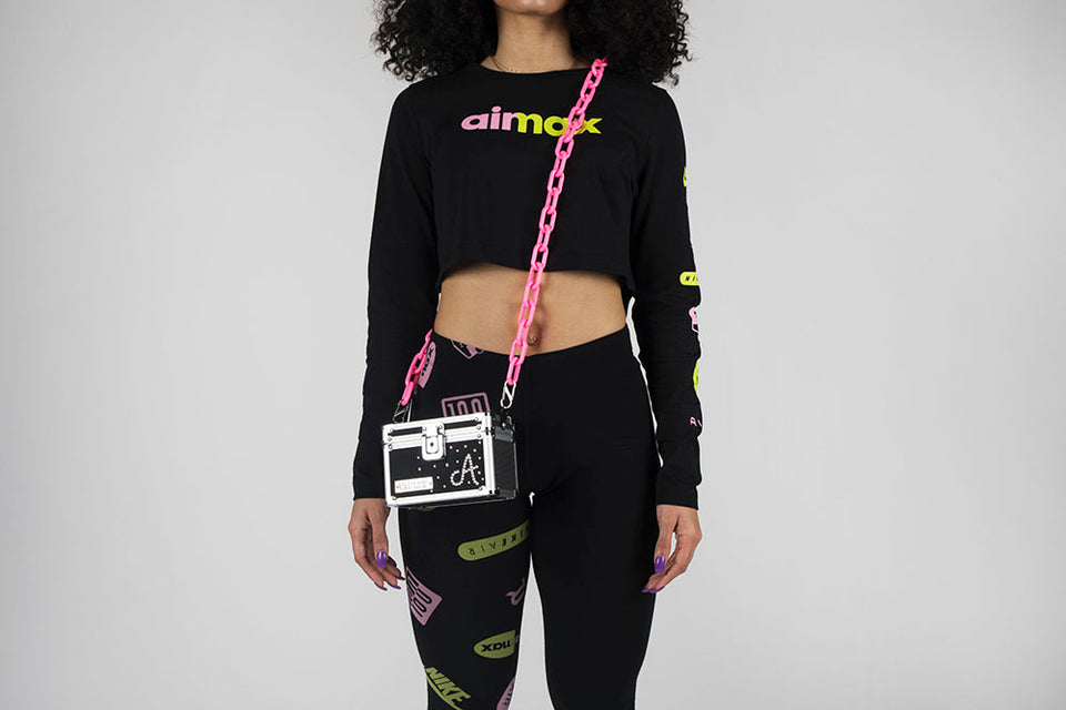 Load image into Gallery viewer, Pink Plastic Chain