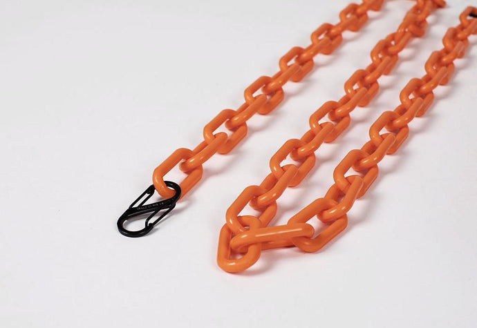 Orange Plastic Chain