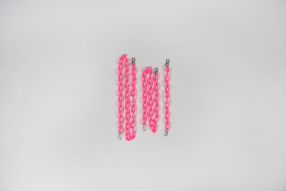 Load image into Gallery viewer, Pink Plastic Chain