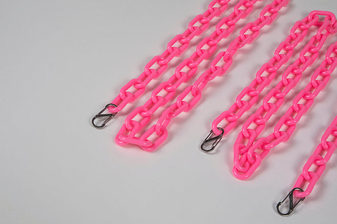 Pink Plastic Chain