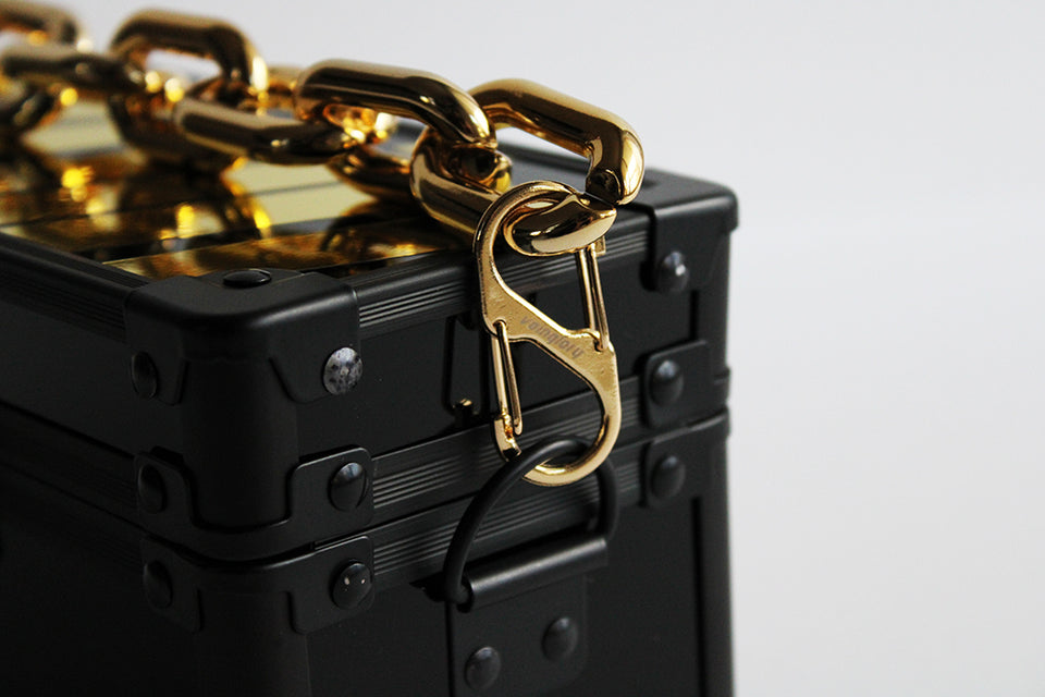 Load image into Gallery viewer, Metallic Gold Pocket Box
