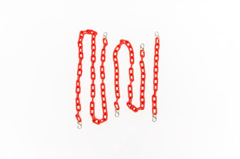 Load image into Gallery viewer, Red Plastic Chain